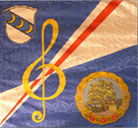Aktuelle Flagge der Gesangvereine Ellikon an der Thur